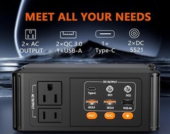 Generador solar portátil de la central eléctrica 88WH para viajes al aire libre