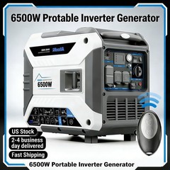 6500W Portable Gas LPG EPA 4 Stroke Engine Parallel Capable Inverter Generator