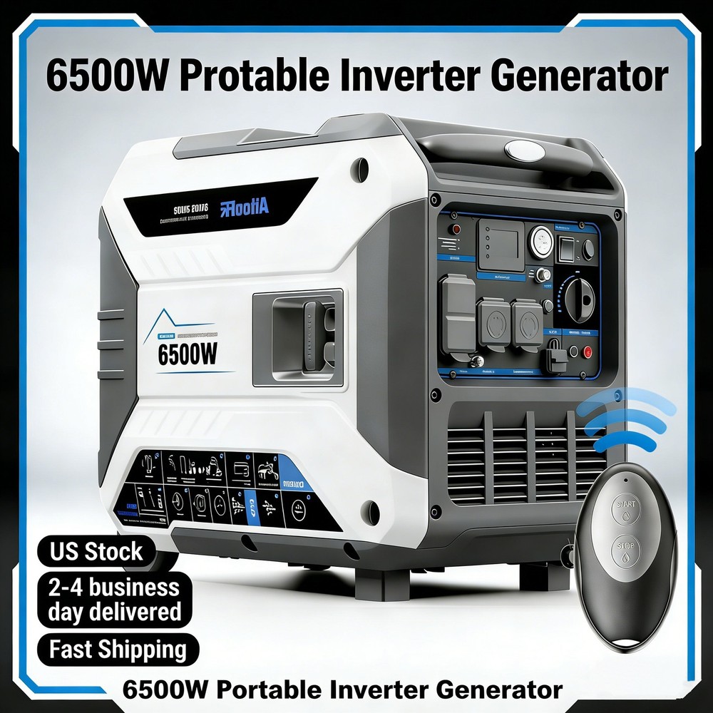 Portable 6500W Gas LPG EPA 4 Stroke Engine Parallel Capable Inverter Generator