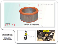 Generac 5664 Maintenance Kit for 12 – 18 kW, 760/990cc Engine