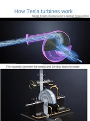 Turbine Generator Set High Pressure Steam Power Generation 50-100W Small