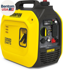 2500-Watt Ultralight Portable Inverter Generator with Quiet Technology and 3 Yea