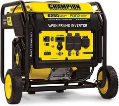 Champion 6,250-Watt Super Quiet Portable RV Ready Gas Powered Inverter Generator