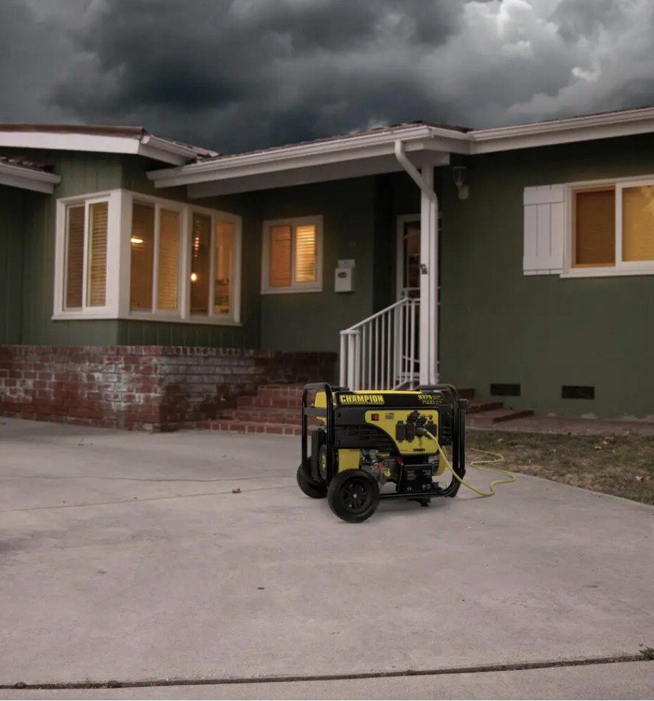 100813 9375/7500-Watt Portable with Generator 7500-Watt + Gas + Electric Start