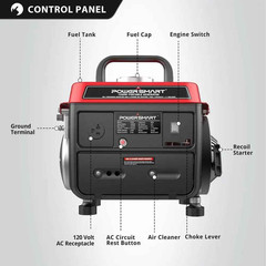 PowerGo 1200W Portable Generator ⛺🔥