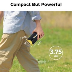 BougeRV 266Wh Portable Power Station, Backup Battery for 12V Car