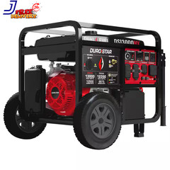 13000 Watt Push Button Start Dual Fuel Gas and Propane Powered Portable Generato