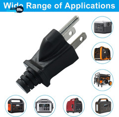 2 Pack Generator Grounding Plug Neutral Ground Bonding Plug Portable Inverter