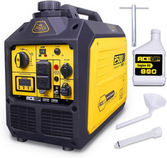 2500 Watt Gas Inverter Generator, Super Quiet Portable Generator for Home Use, C