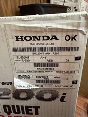 Honda EU2200i 2200W Portable Inverter Generator Bluetooth Brand New