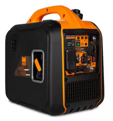 Gas-Powered Inverter Generator 2500W Recoil Start W/ Fuel Shut Off CO Watchdog