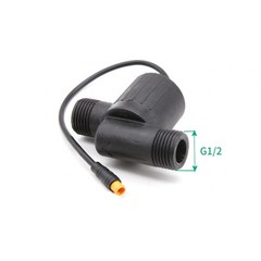 Mini Water Flow Generator G1/2 Thread 0-90°C for Smart Faucet Digital Display