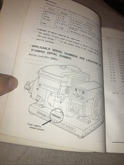 Vintage Honda Portable Generator E900 Genuine Honda Parts List Pocket Book 1970