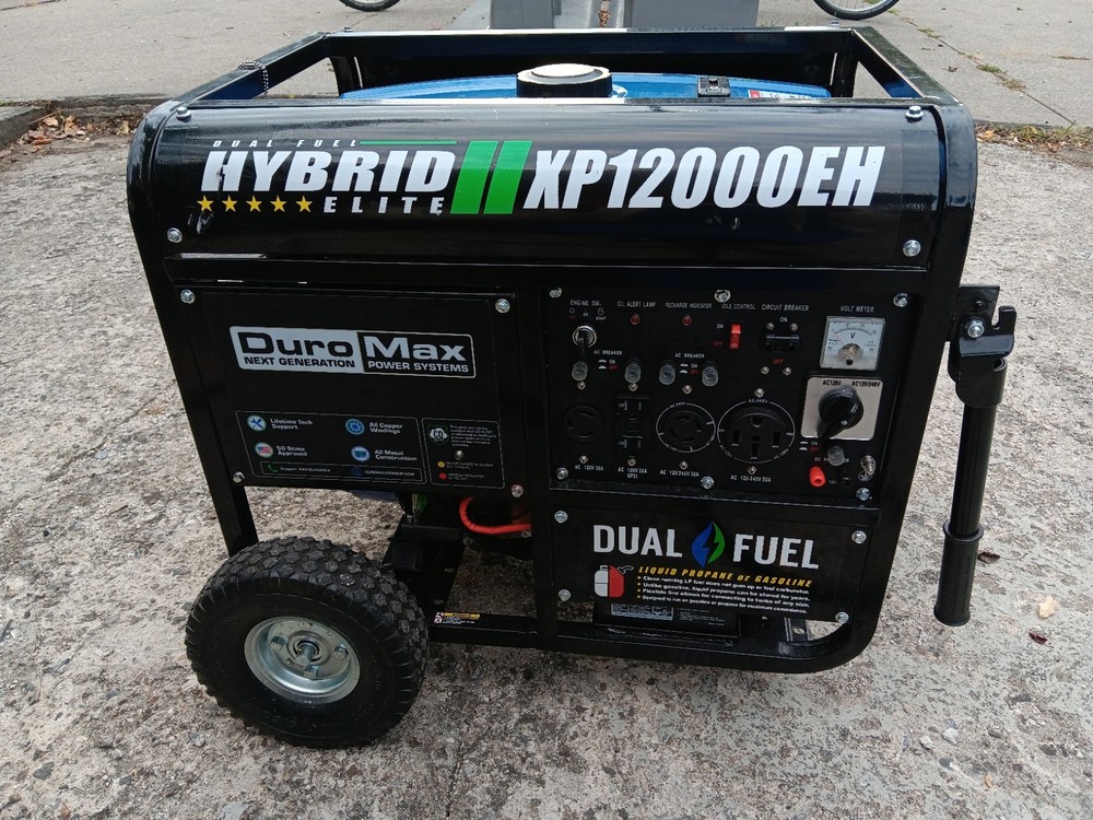 Duromax xp12000eh Dual Fuel Generator