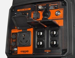 WEN DF480iX Quiet Lightweight 4800W Dual Fuel RV-Ready Electric Start Generator
