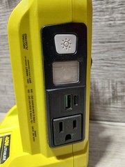 Ryobi RYi300BG 40V Power Source Inverter & Ryobi OP404VNM 40V Charger