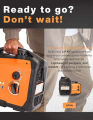 2300W Gasoline Inverter Generator – Portable, Quiet & Fuel-Efficient Power Solut