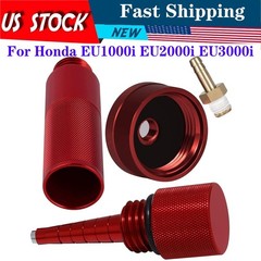 Extended Run Gas Cap+Oil Change Funnel+Magnetic Oil Dipstick For EU2000i Honda