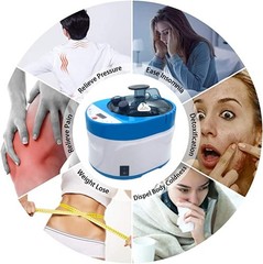 4L Portable Sauna Steamer & Steam Generator in Blue – Remote Control Spa Machine