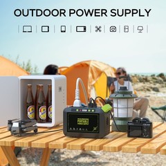MARBERO Portable Power Station 88Wh Camping Lithium Battery M82 88WH 80W