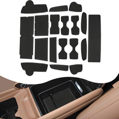 2024 2025 2026 Santa Fe Door Slot Mats Center Console Liner Door Mats for Hyunda