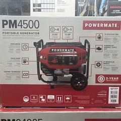 POWERMATE PM4500 Portable generator 4500W Manual-Start NEW