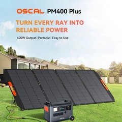 Blackview OSCAL PowerMax 3600W Portable Power Station 3600Wh + 400W Solar Panel