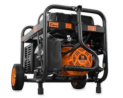 WEN 4,750-W Portable Hybrid Dual Fuel Gas Powered Generator with Electric Start