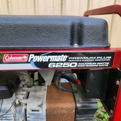 Coleman Powermate 5000 Generator 6250W 10HP Briggs & Stratton