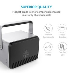 Anker PowerHouse silent inverter 434Wh/120 600mAh portable power New From Japan
