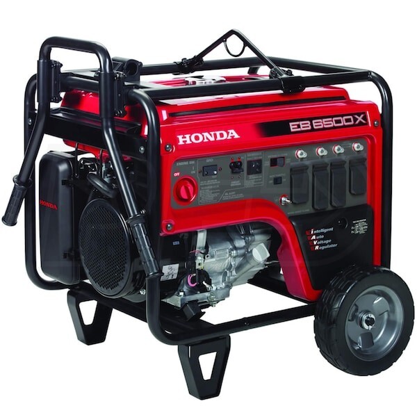 Honda EB6500X1AN 6500W 120/240V Industrial OSHA Compliant Generator w/ CO-MINDER
