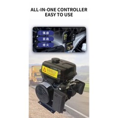 24v Parking Generator Truck Air Conditioner Self Start Stop Smart Low Noise