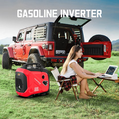 Portable Inverter Gas Generator 2500W Super Quiet Ultra Lightweight for Camping
