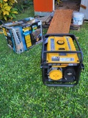 Firman Portable Dual Fuel Generator, 4550 Surge Watts, 3650 Rated Watts, Model#