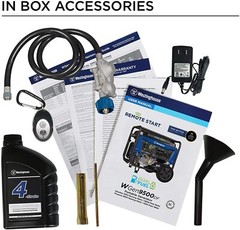 Westinghouse 12,500-W Portable Dual Fuel Gas Powered Generator with Remote Start
