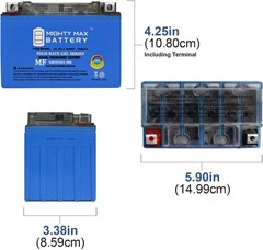 Mighty Max 12V Gel Battery for Honda EU3000 Generator 2000-2011 – Reliable Power