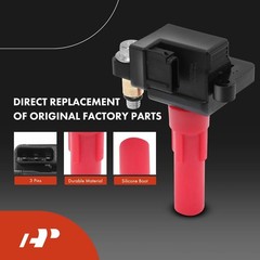 Set of 6 Ignition Coil Pack and Iridium Spark Plugs Compatible with Subaru Ou…