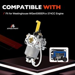 Carburetor Carb Replacement Compatible with Huayi Westinghouse WGen5300DFcv