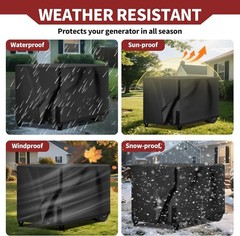 Outdoor Waterproof Generator Cover for 26x20x20 inch – Secure and Wind Resistant
