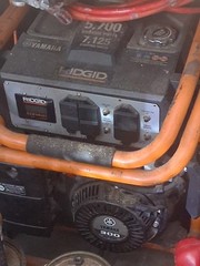 RIDGID RD905712S Gas Generator 7125W Start/5700W Run 120/240V GFCI