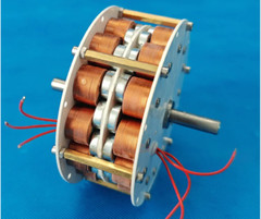 100-650RPM Ultra-low Speed Double-layer High-power Disk Type Iron Core Generator