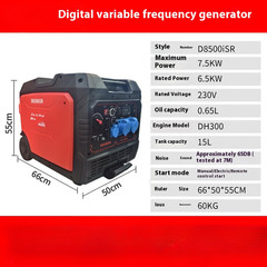 Ultra-quiet Inverter Gasoline Generator Portable 220V Caravan Car Camping
