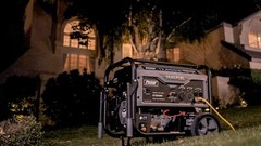 Pulsar 12000 Watt Portable Dual Fuel Propane/Gas Generator Electric Start G12KBN