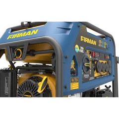 Firman T07571 9400W Peak 7500W Running Tri Fuel (GAS, LPG, NG Portable Generator