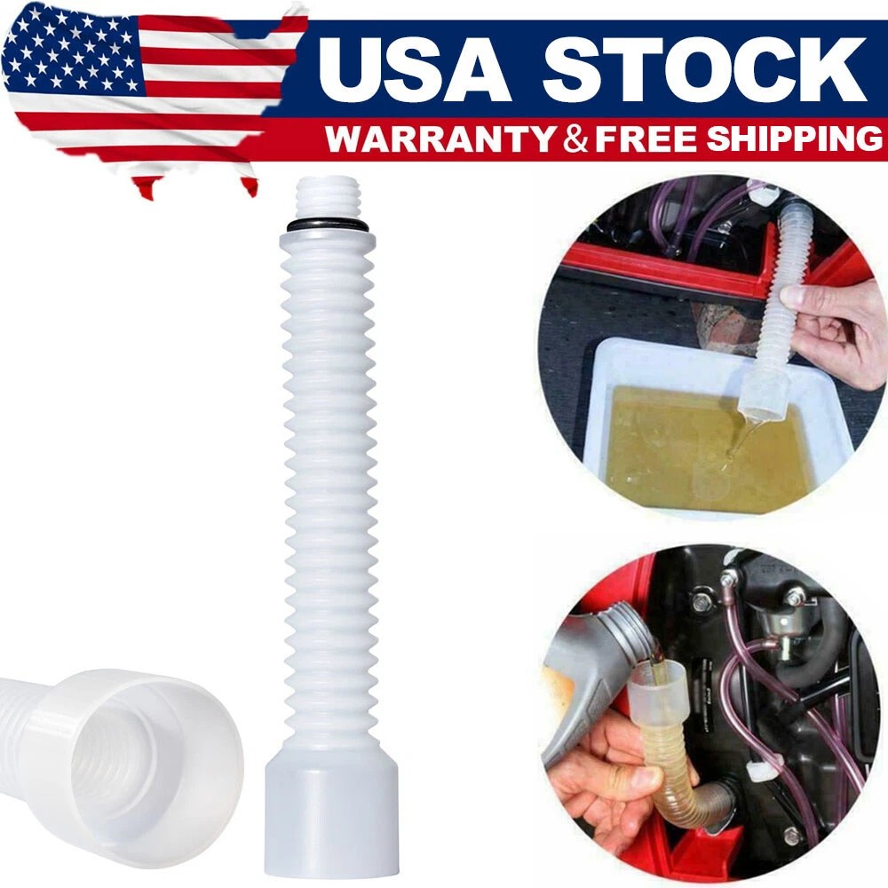 Mess Free Oil Change Funnel Tube Flexible Pipe for Honda Generator