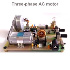 DC/AC Generator Electric Motor Student Generator Power Experimental Energy Model