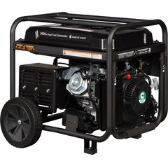 Cummins Portable Dual Fuel Generator, 9500 Surge Watts, 7500 Rated Watts,