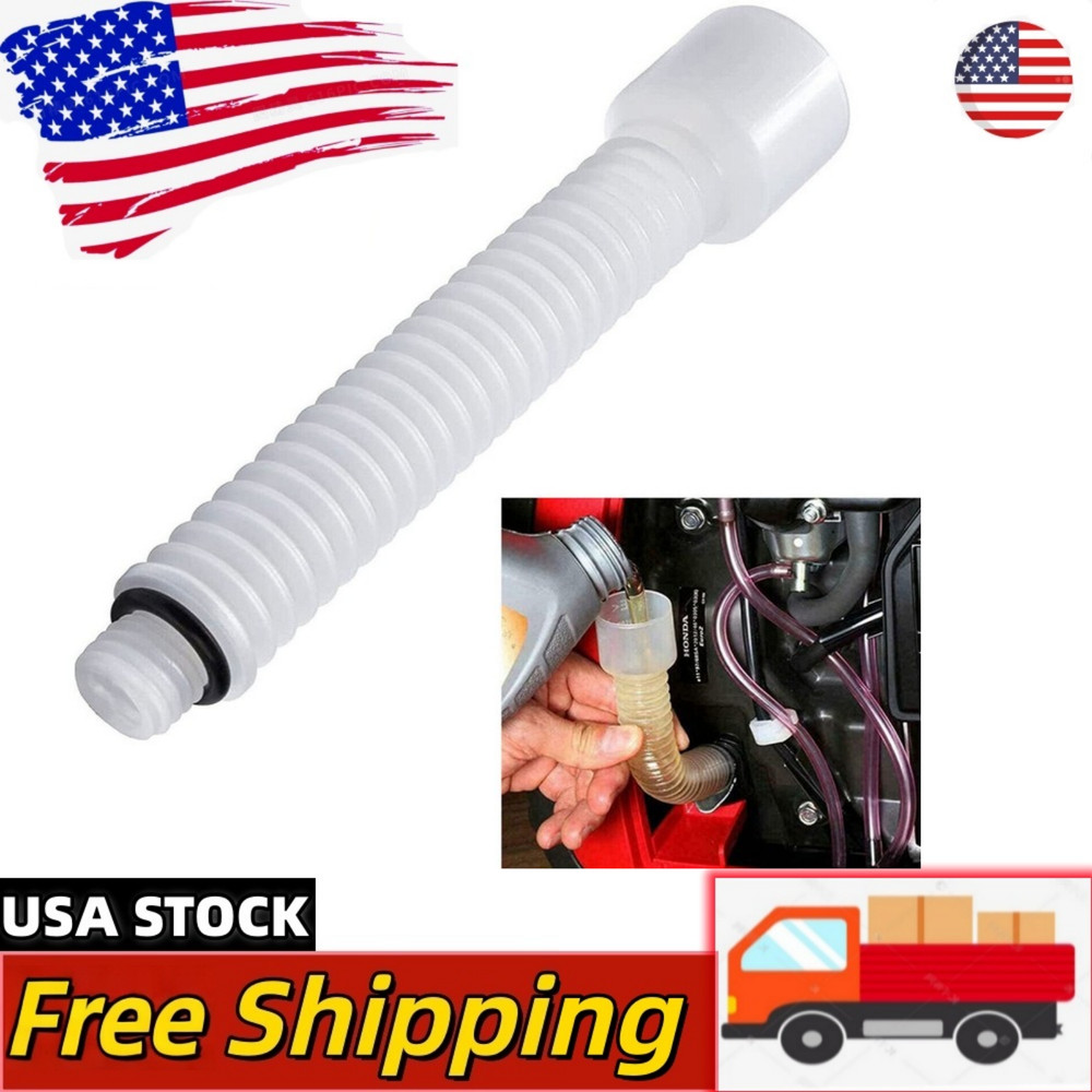 Plastic Mess Free Oil Change Funnel Tube Flexible Pipe for Honda Generator