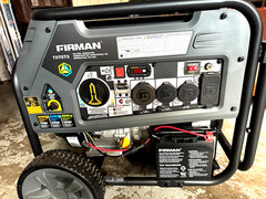 FIRMAN T07573 9400/7500W Tri Fuel Electric Start Portable Generator 50A