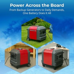 Leakproof 12V AGM Battery with Secure Terminal Alignment